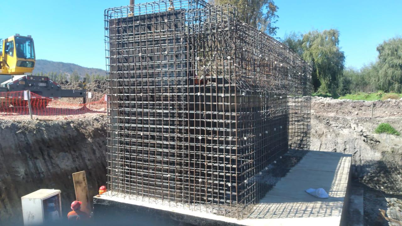 Estructura en construcción